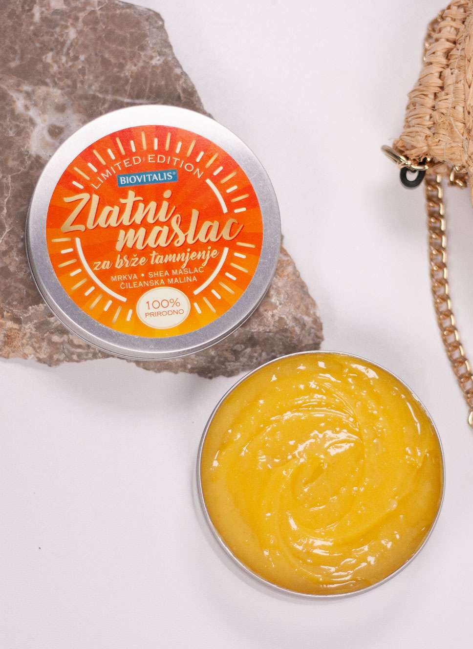 Golden Butter for Faster Tanning