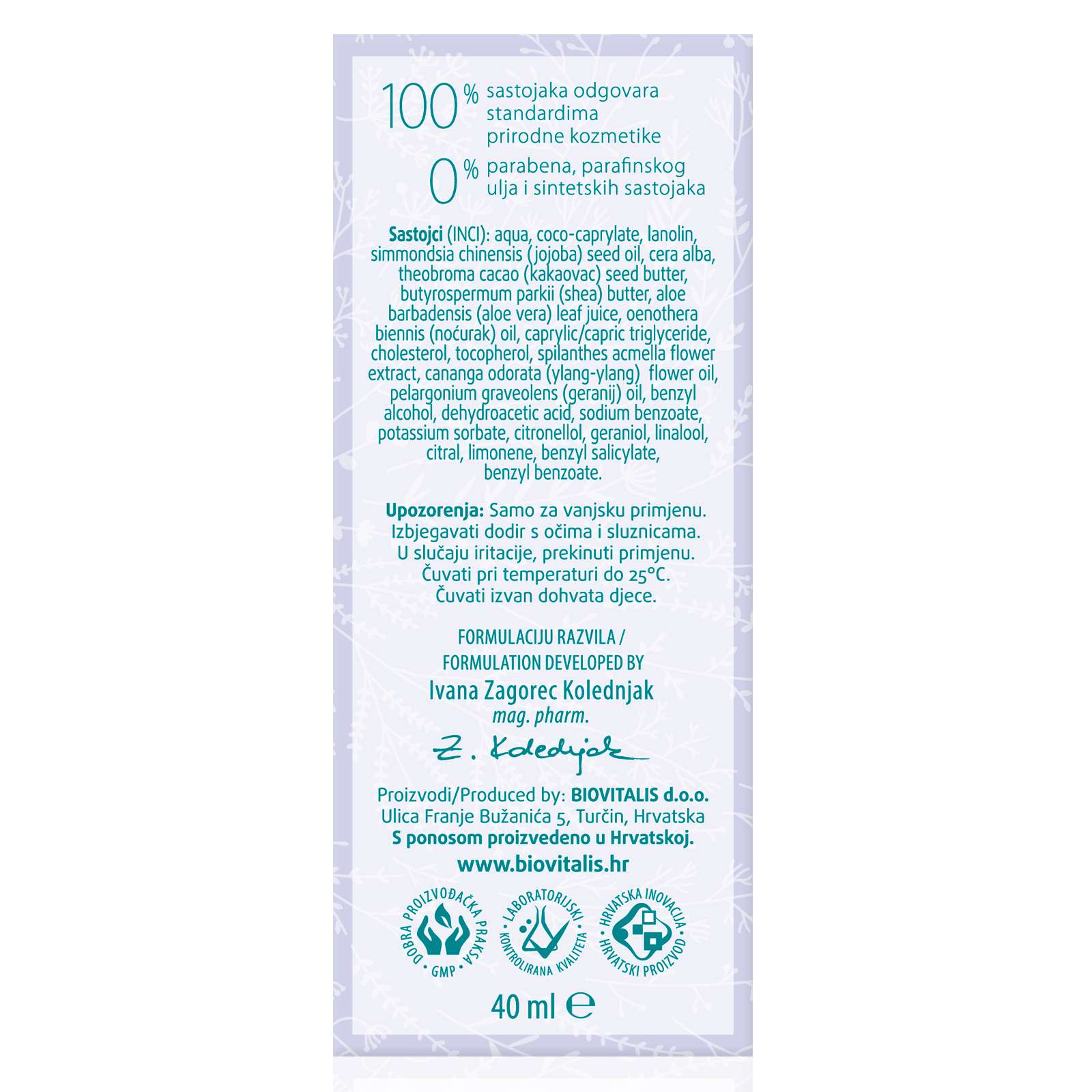 Cream for Skin with Wrinkles 50+/60+