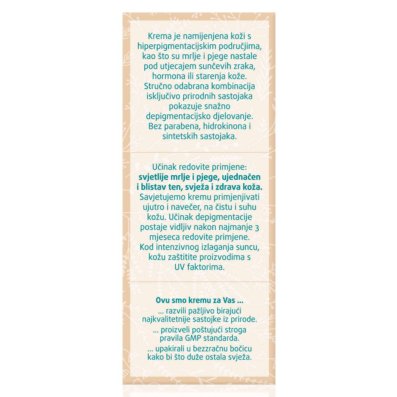 Cream for Skin with Spots