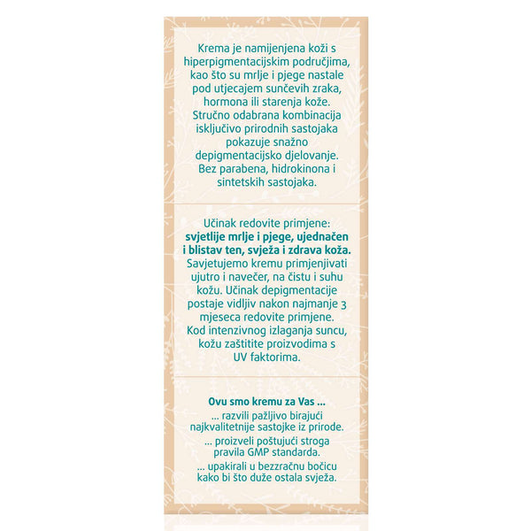 Cream for Skin with Spots