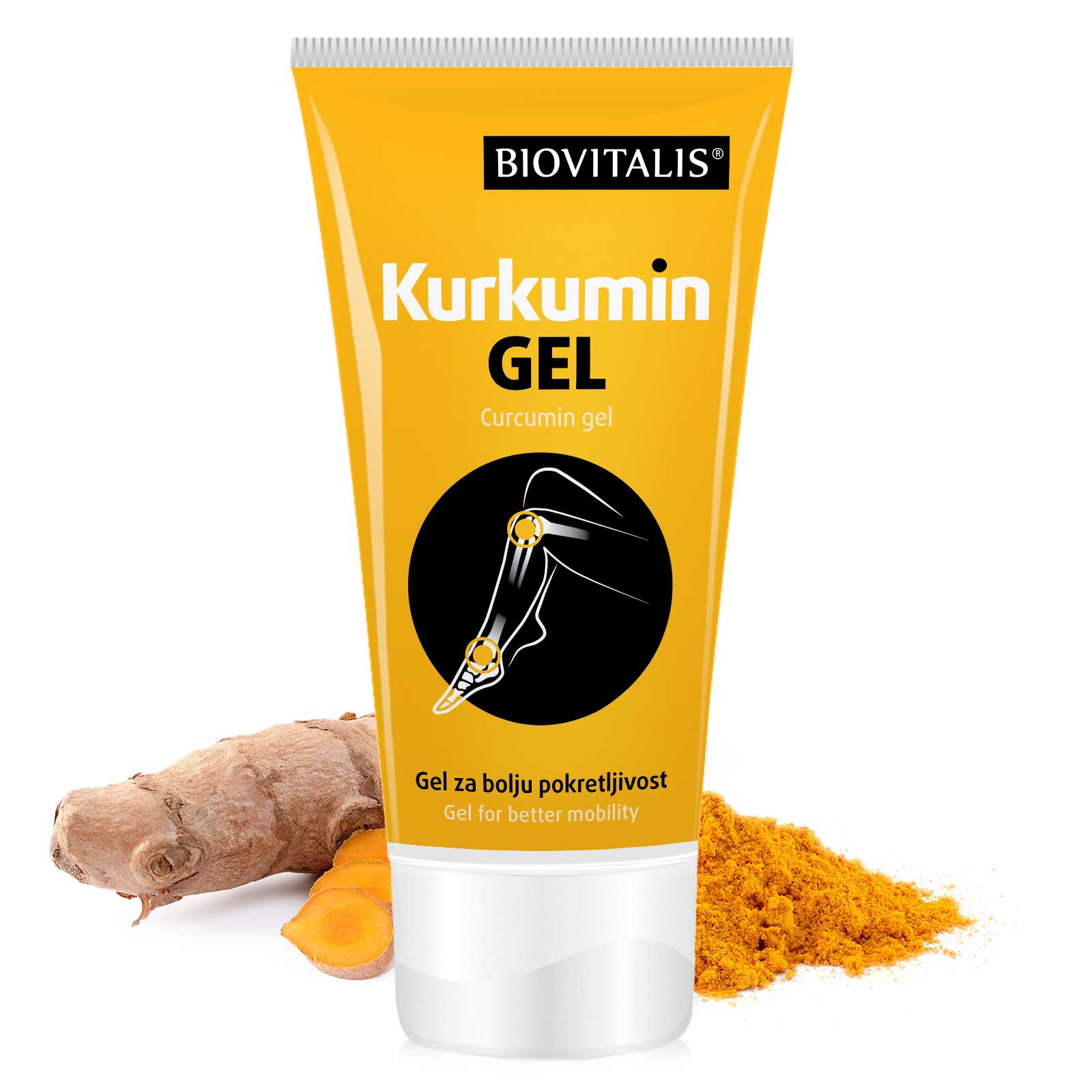 Curcumin gel