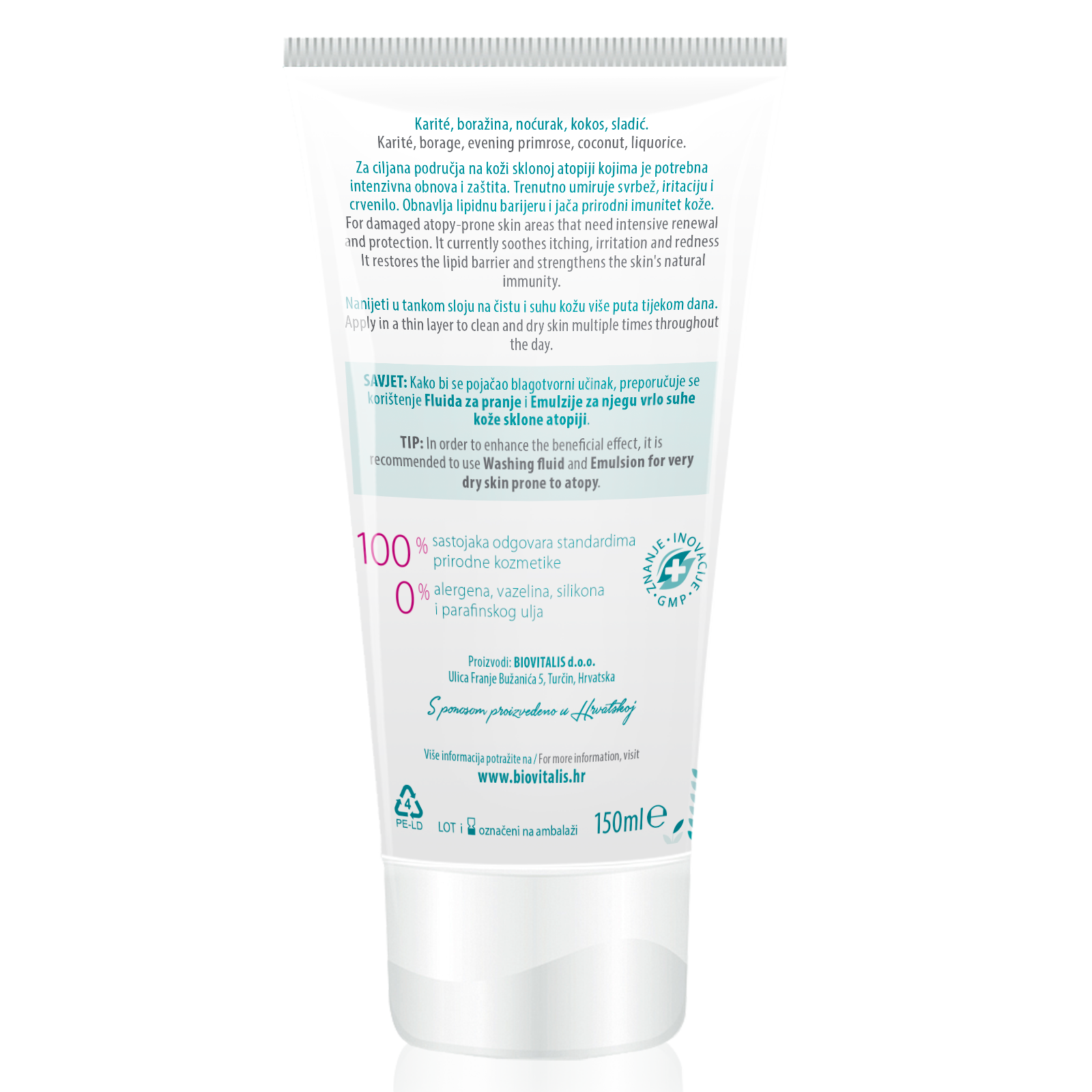 AKUT Balm for the care of very dry skin prone to atopy