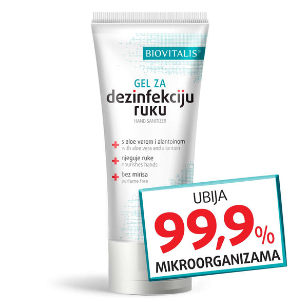 Gel za dezinfekcijo rok