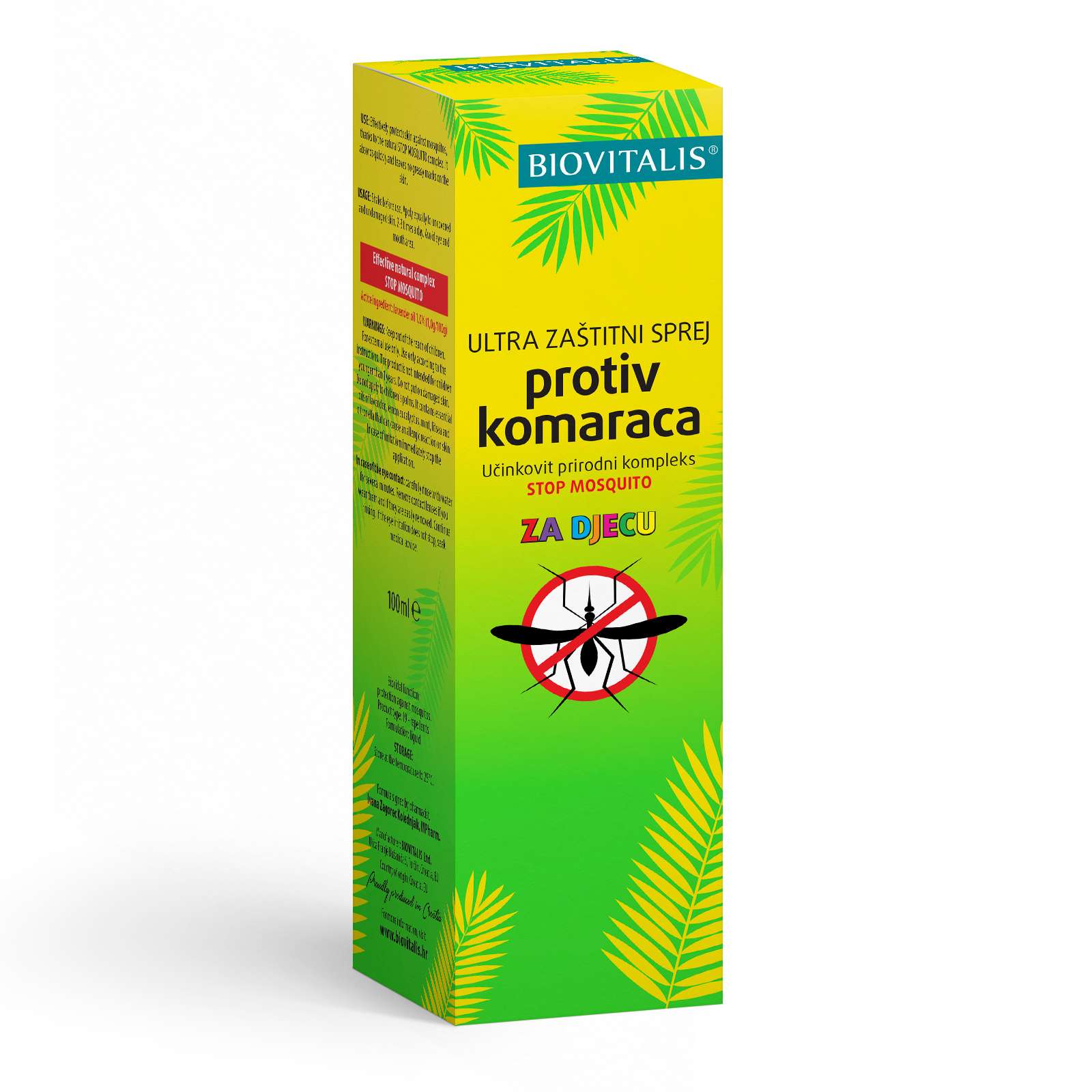 Ultra zaštitni sprej protiv komaraca za djecu