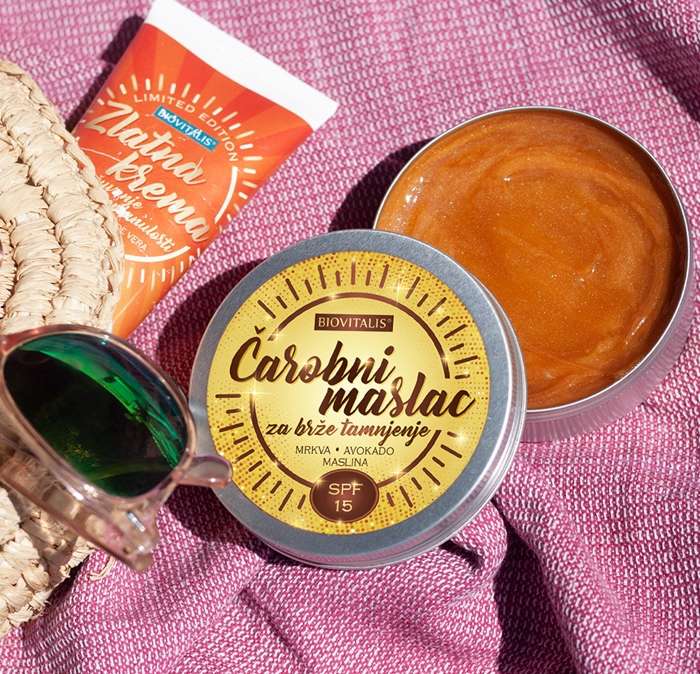 Čarobni maslac za brže tamnjenje SPF 15