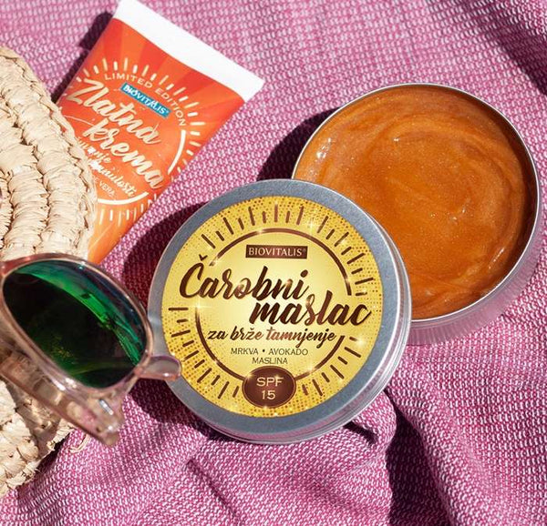 Čarobni maslac za brže tamnjenje SPF 15