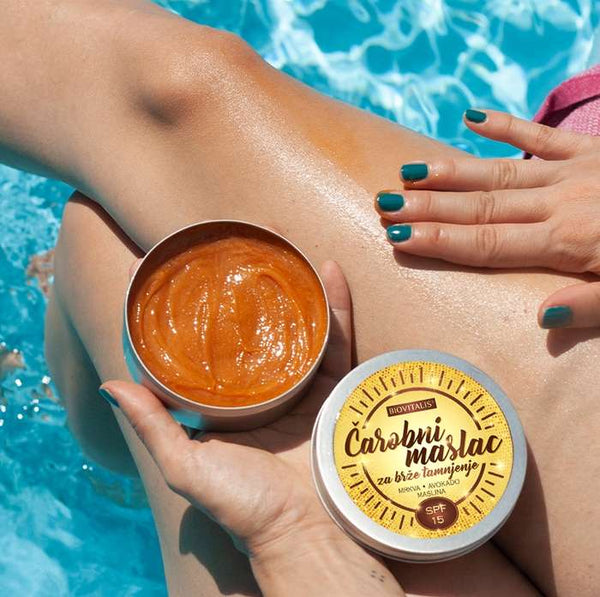 Čarobni maslac za brže tamnjenje SPF 15