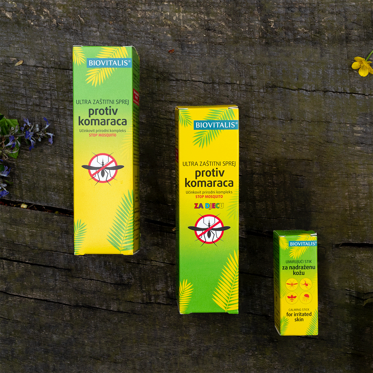 Biovitalis set protiv komaraca i gratis umirujući stik