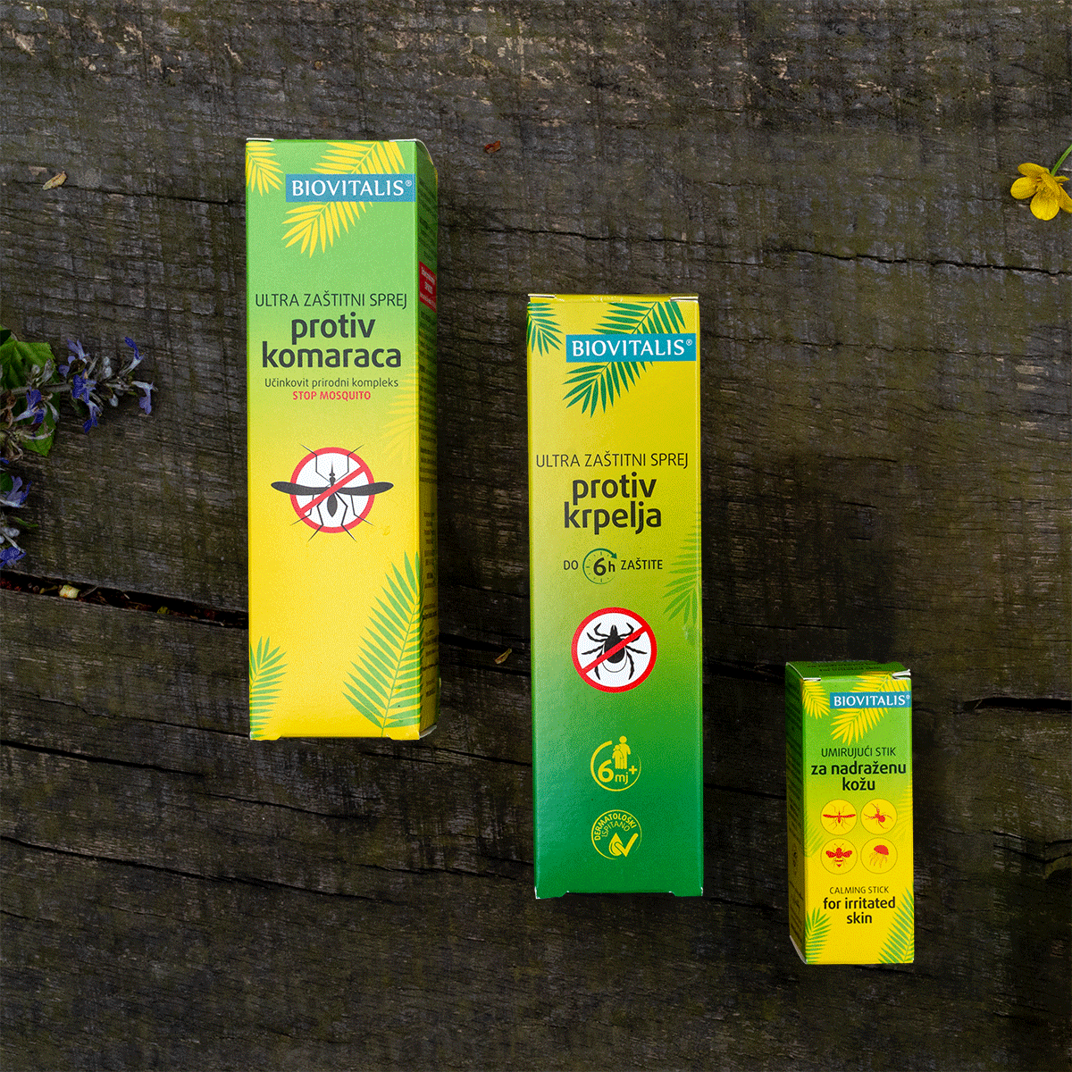 Biovitalis set protiv komaraca i krpelja za odrasle gratis Umirujući stik