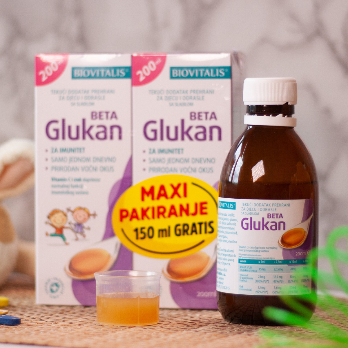 Beta Glucan MAXI packaging
