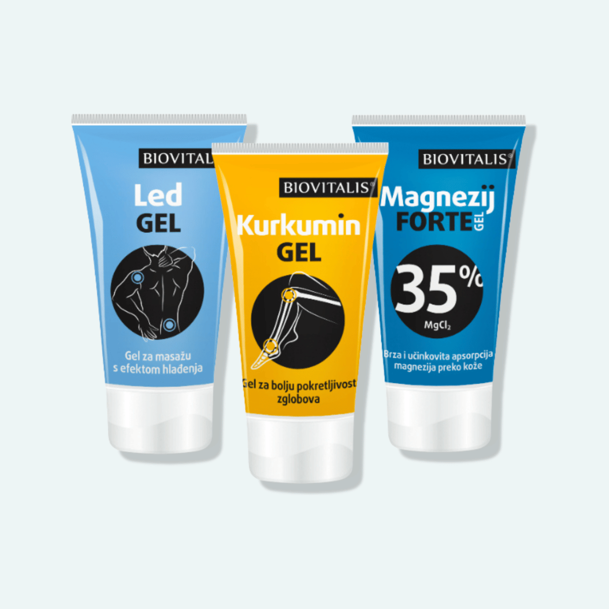 Biovitalis sportski gelovi u mini pakiranju