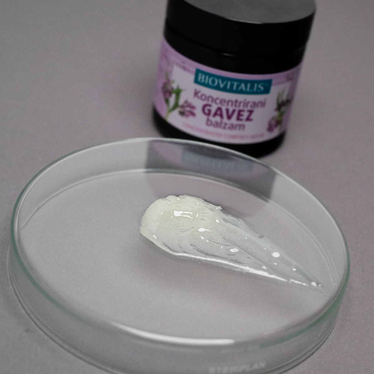 Gavez tekstura balzama