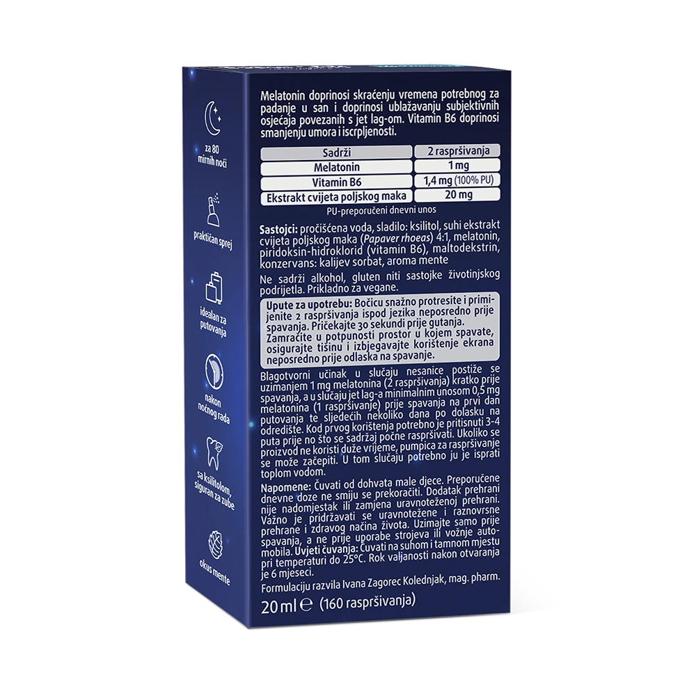 Biovitalis Super SAN stražnja strana kutije i doziranje