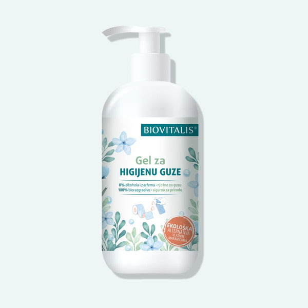 Biovitalis Gel za higijenu guze alternativa vlažnim maramicama