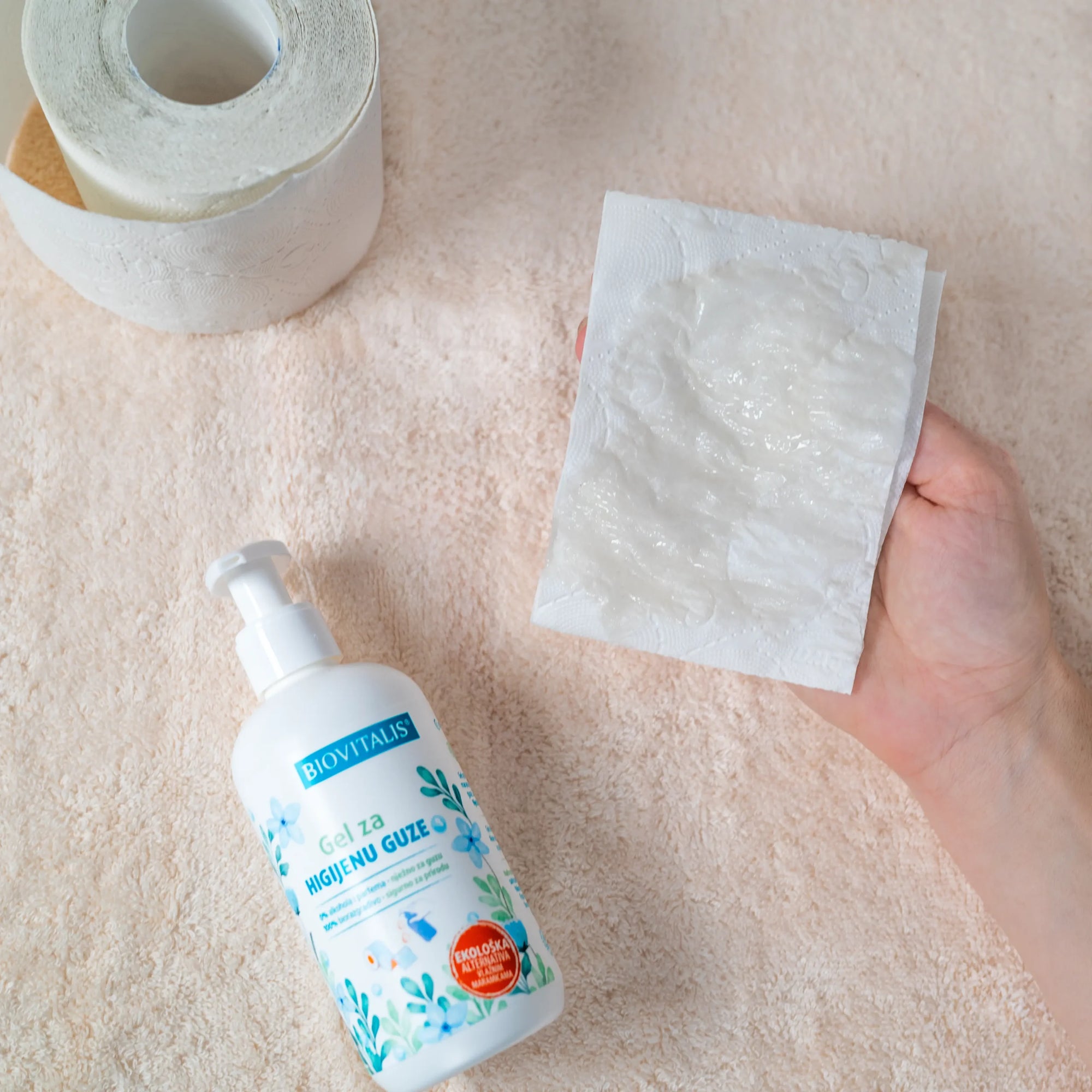 Gel za higijenu guze za odrasle