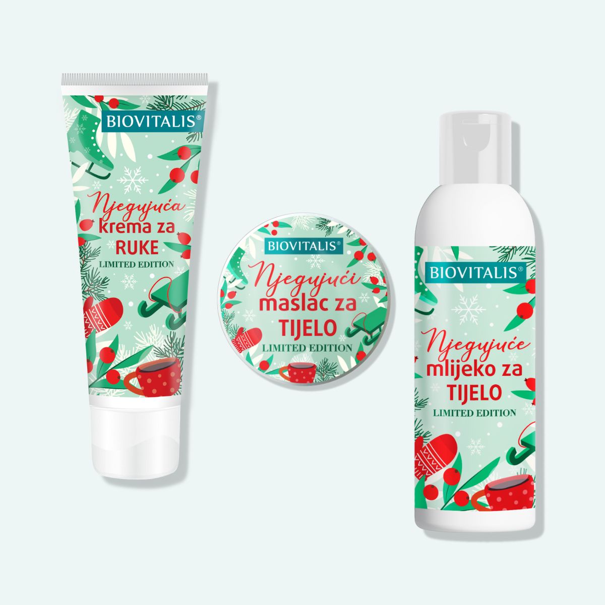 Biovitalis Božićna čarolija set od tri proizvoda