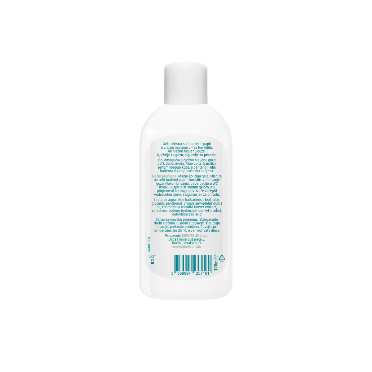 Baby and Children's Butt Hygiene Gel