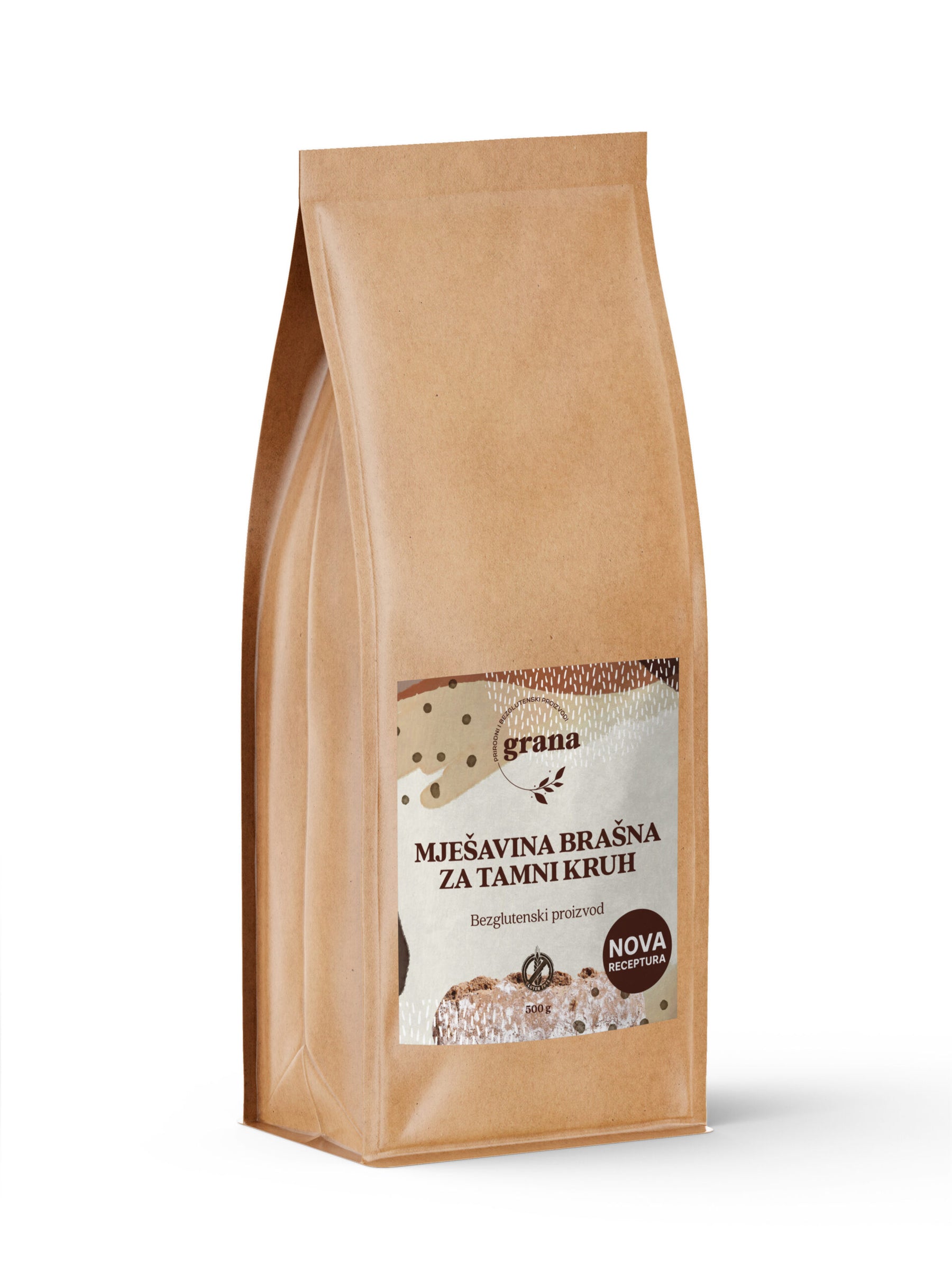 Gluten-Free Flour Mix for Dark Bread 500 g