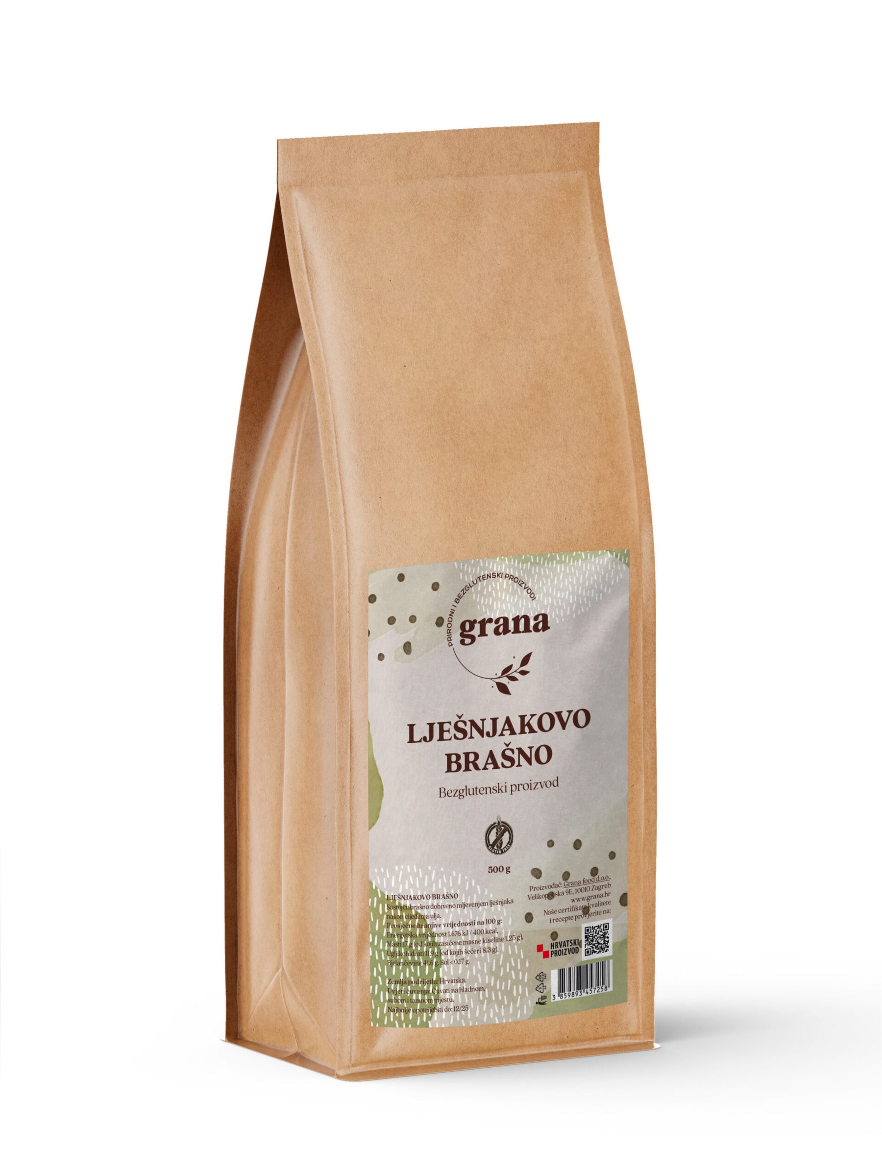 Gluten-Free Hazelnut Flour EKO 500g
