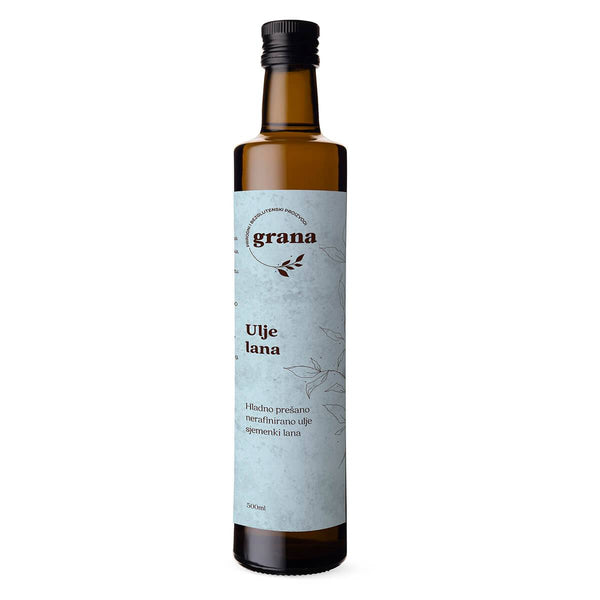 Cold Pressed Flaxseed Oil 500 ml