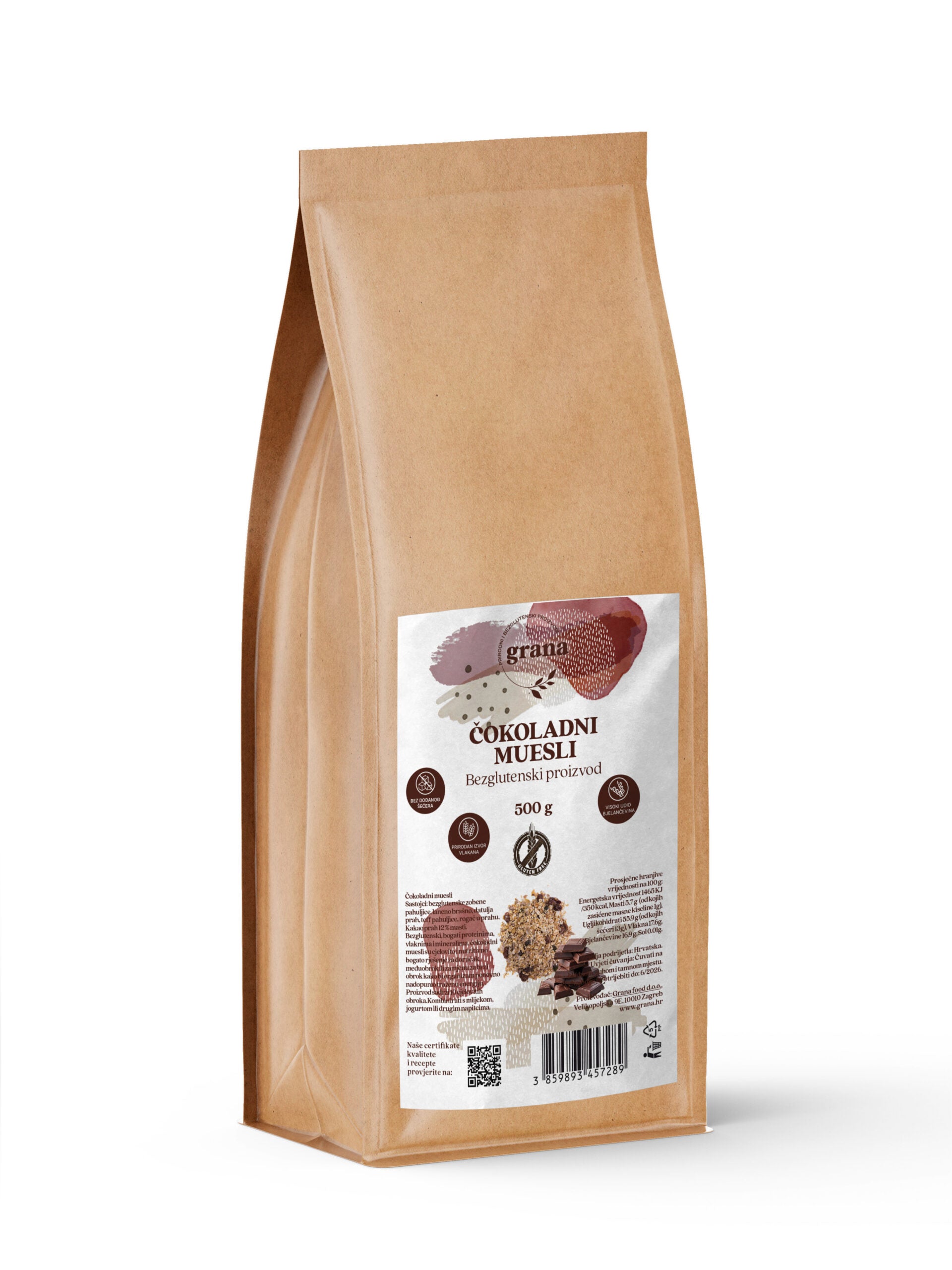 Gluten-Free Chocolate Muesli 500 g