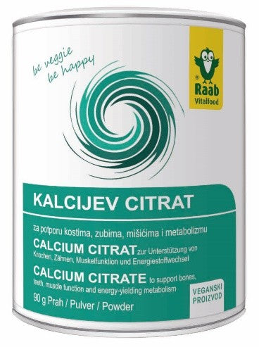 Kalcijev citrat u prahu Raab 90 g