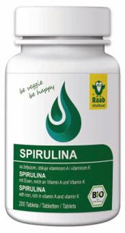 Spirulina EKO u tabletama Raab 200kom