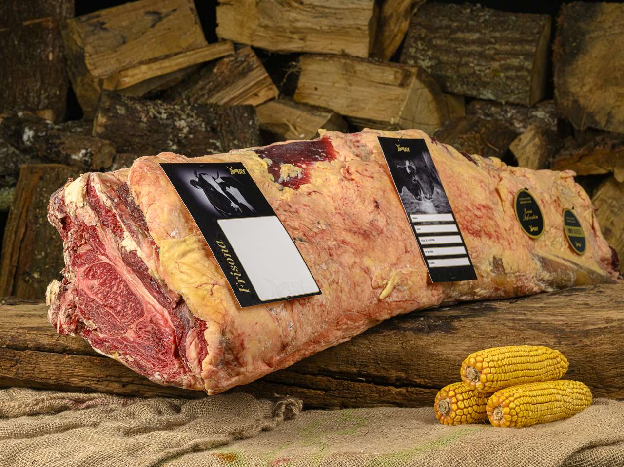 Chuletón de frisona origen gallego