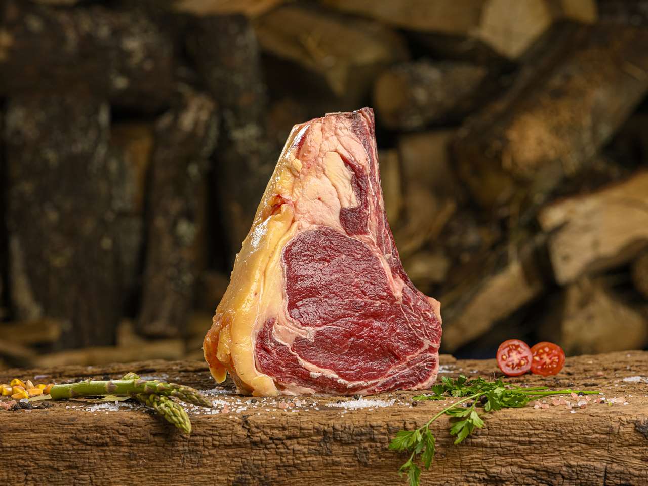 Chuletón de frisona gallega