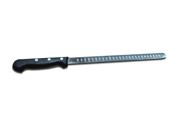 cuchillo ovalado para jamón. Cuchillo SM Pro Alveolado