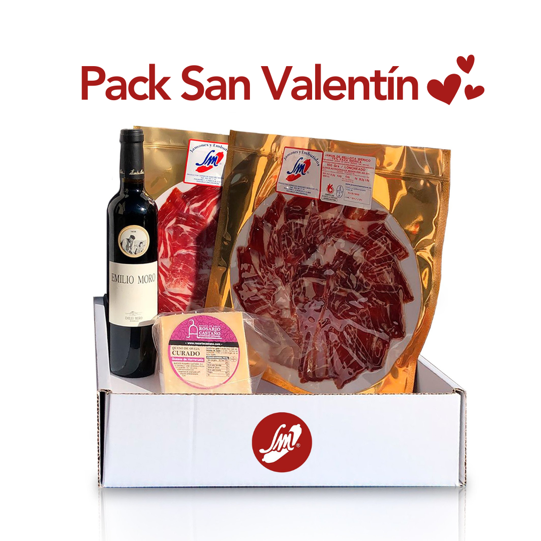 Pack Regalo de San Valentín - Lote de Ibéricos de Bellota