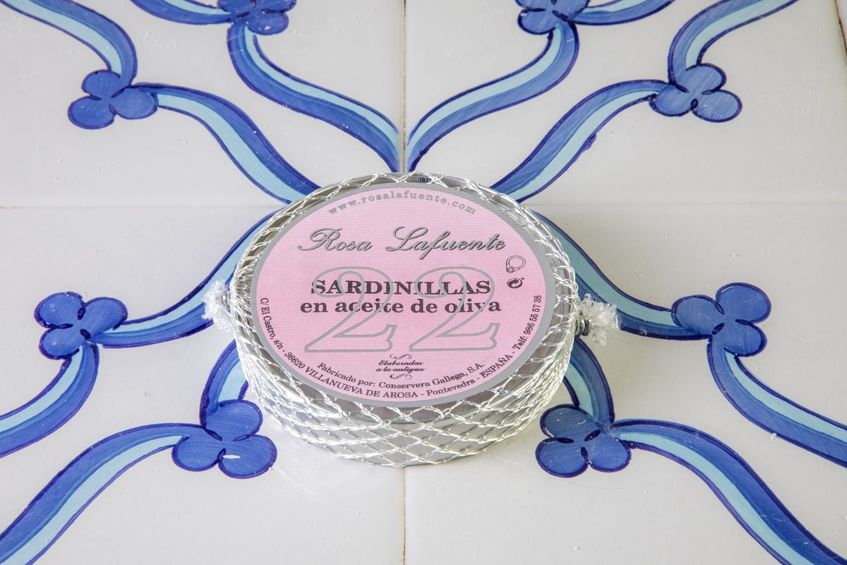 Sardinillas en aceite de oliva Rosa Lafuente