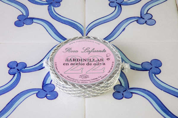 Sardinillas en aceite de oliva Rosa Lafuente