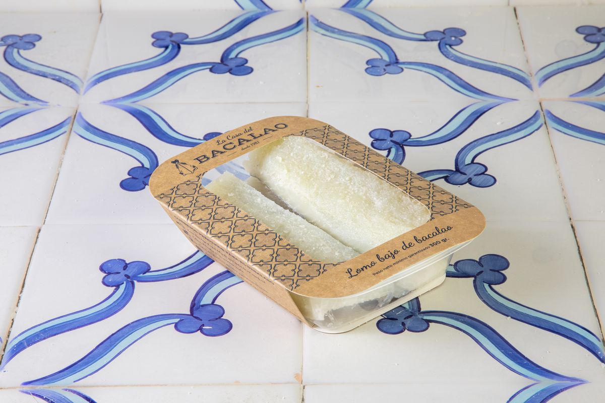 Lomo bajo de bacalao (envasado)