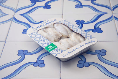 Cocochas de bacalao desaladas