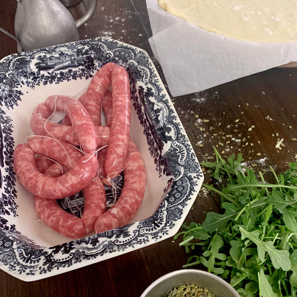 White sausage