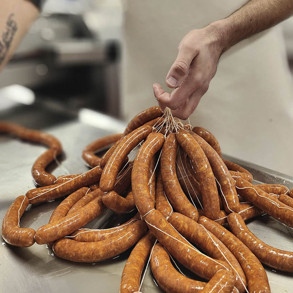 Longaniza roja con hinojo