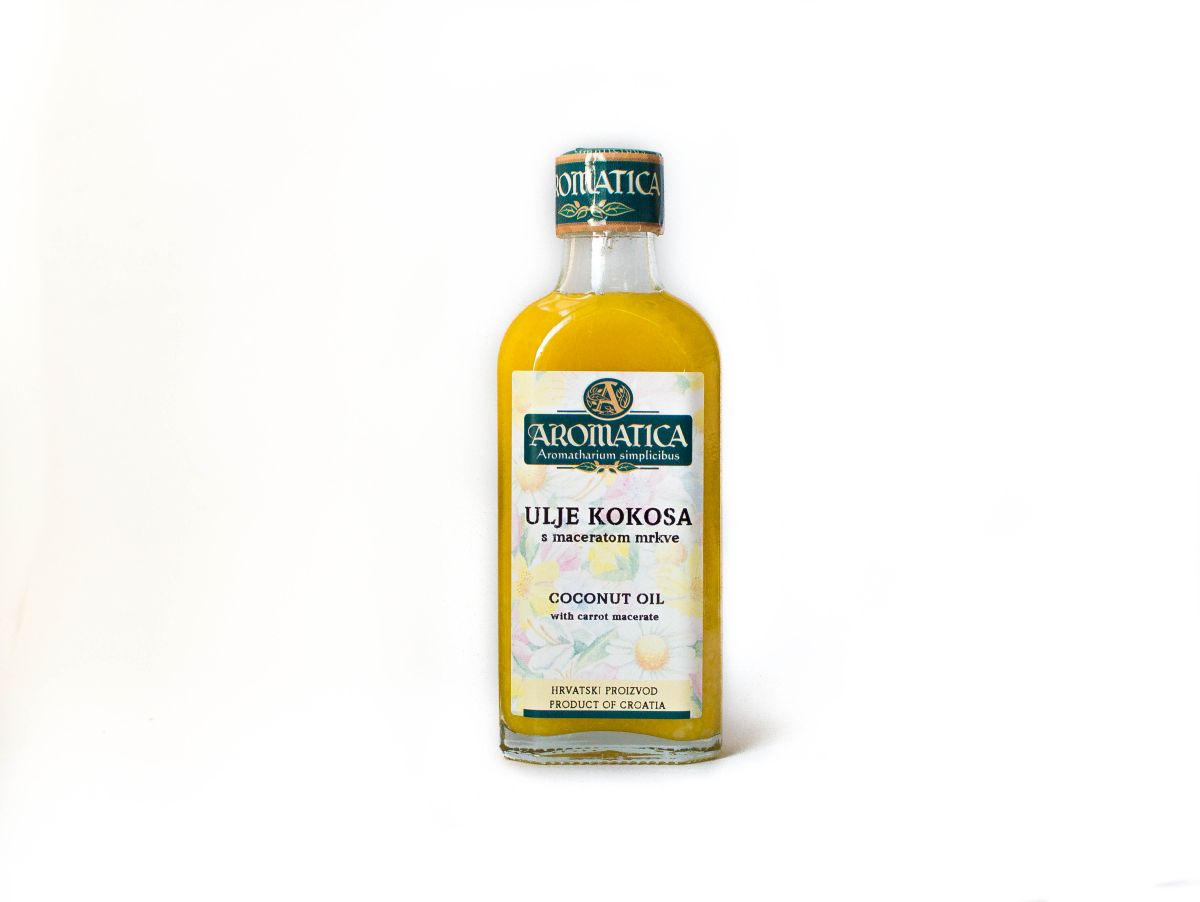 Kokosovo olje z maceratom korenja 100 ml