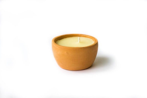 Candela Aromatica in Ceramica