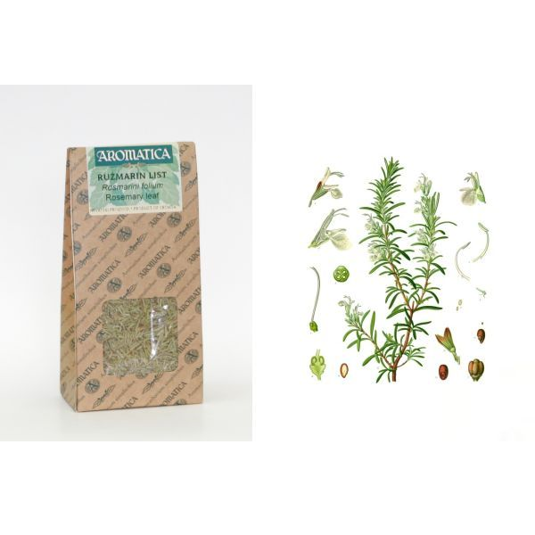 Rosemary Leaf 50 g, Rosmarini folium