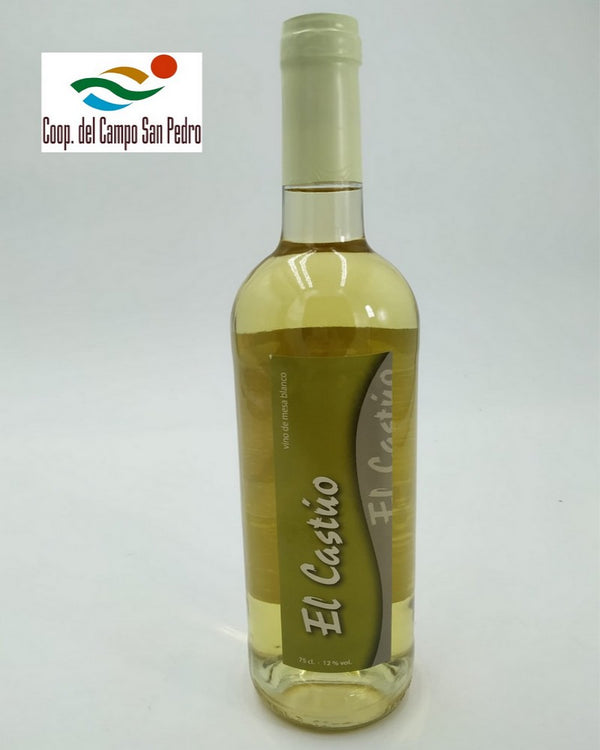 Vino de mesa Blanco El Castúo 6 botellas de 0.75 L