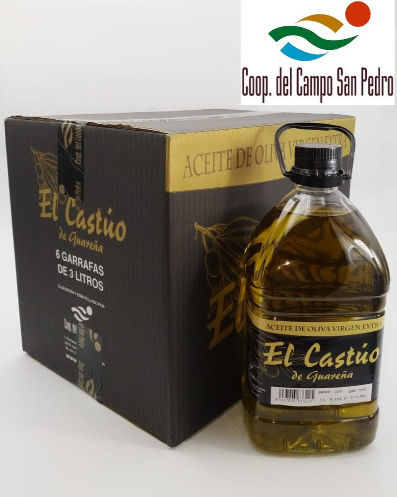 Extra Virgin Olive Oil 6 bottles of 3 L