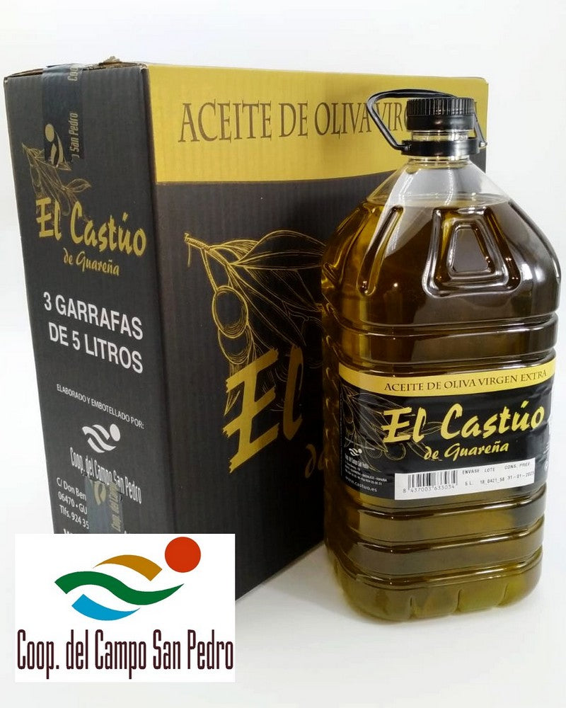 Extra Virgin Olive Oil 3 bottles of 5 L