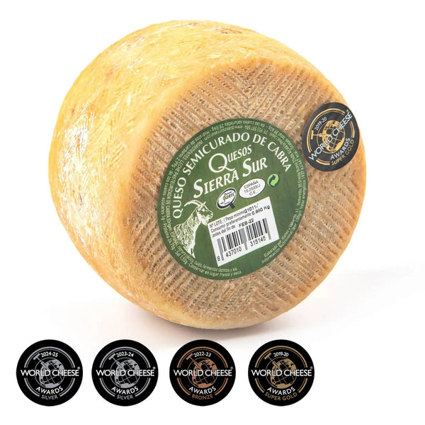Queso de cabra semicurado medio