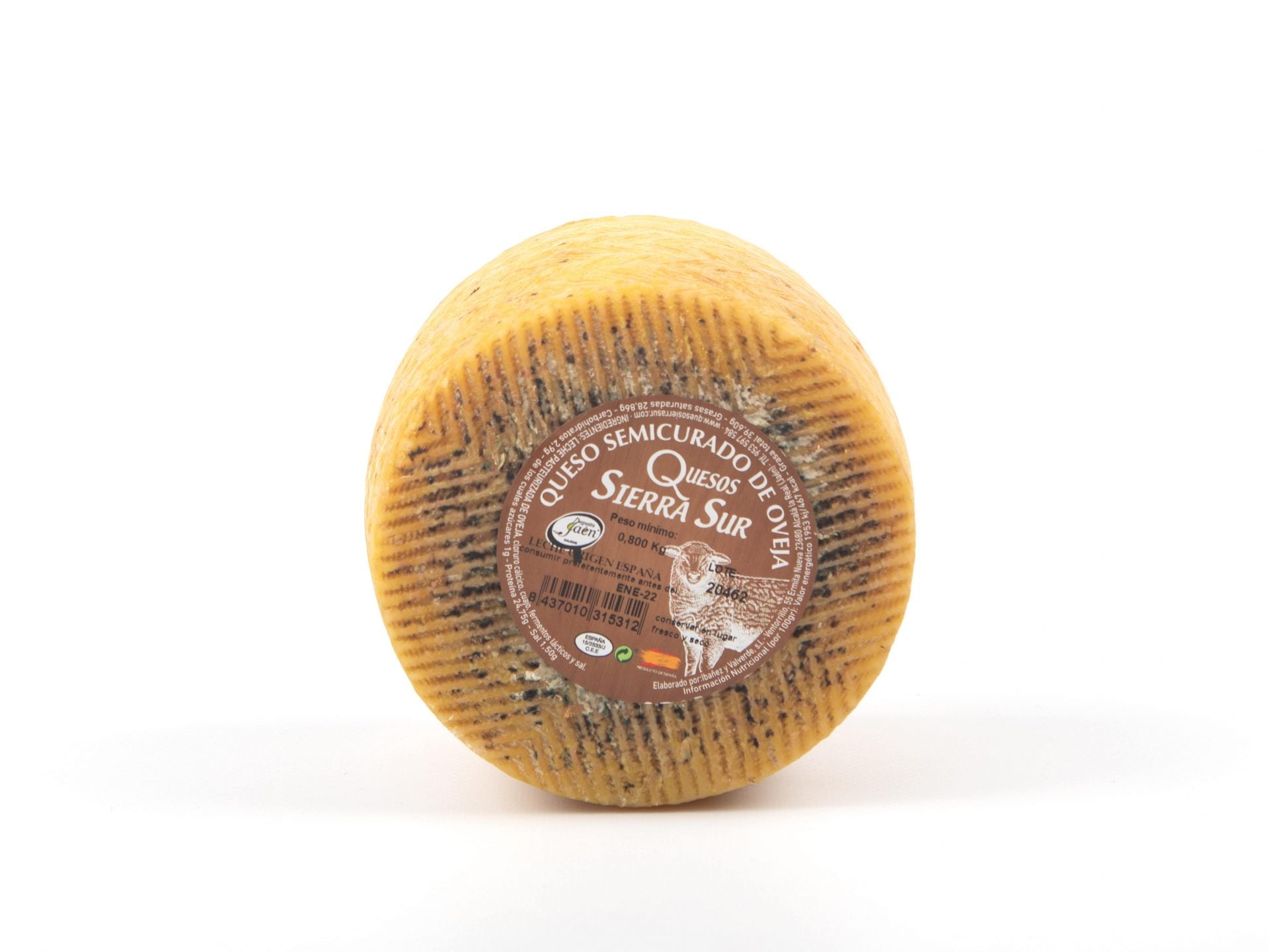 Queso de oveja semicurado 1 kg, Medio