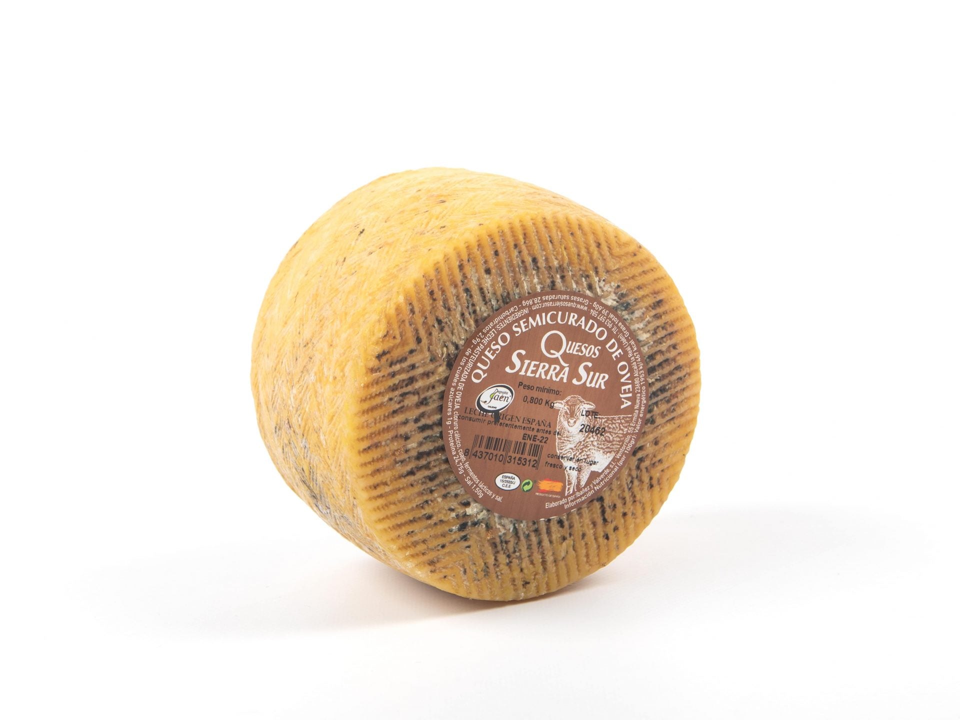 Queso de oveja semicurado 3 Kg