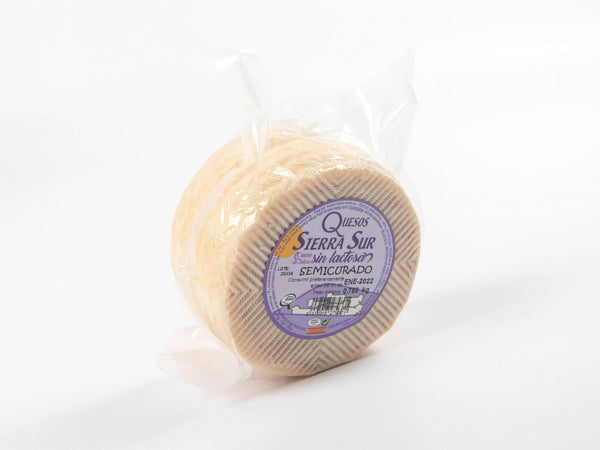 Queso de cabra semicurado entero sin lactosa