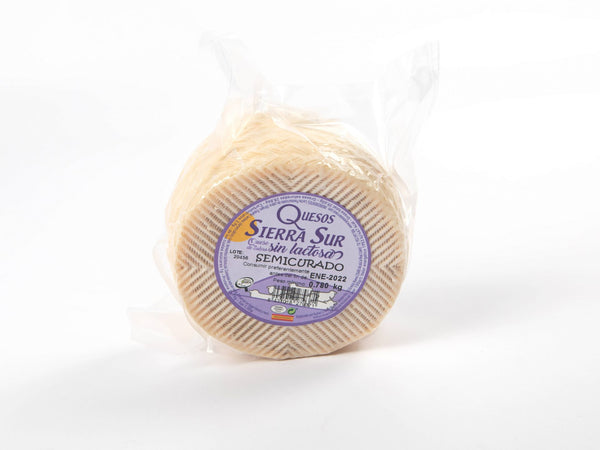 Queso de cabra semicurado entero sin lactosa