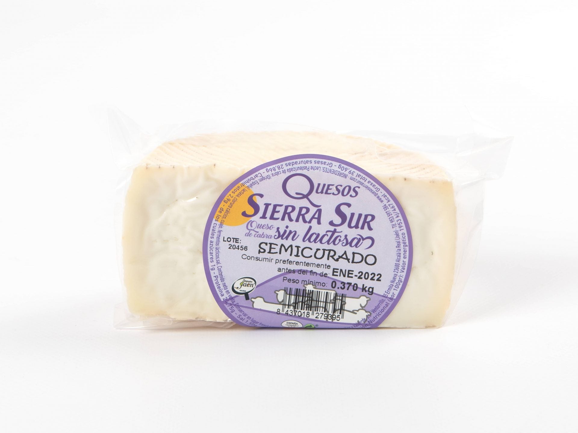 Queso de cabra semicurado sin lactosa queso medio