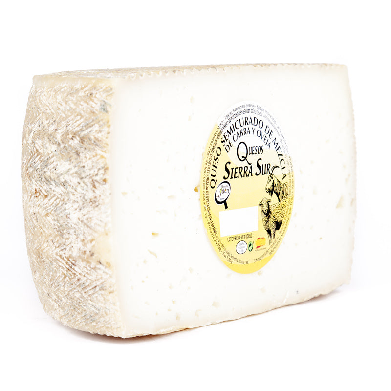 Queso mixto semicurado entero